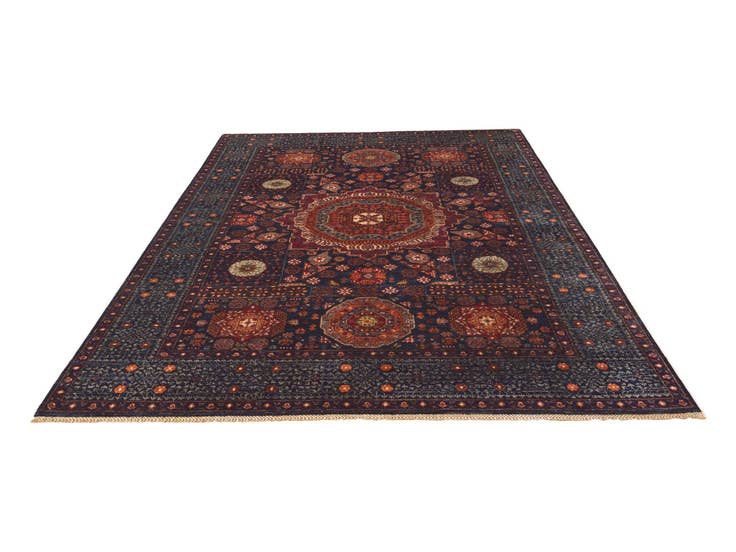 Detail image of 6' 11 x 9' 11 Hand Knotted Mamluk Ziegler Rug
