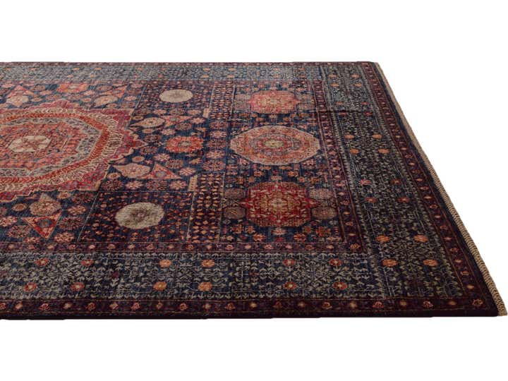 6' 11 x 9' 11 Hand Knotted Mamluk Ziegler Rug