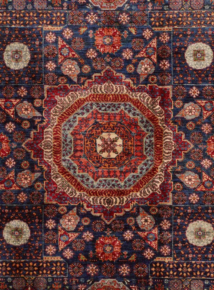 6' 11 x 9' 11 Hand Knotted Mamluk Ziegler Rug