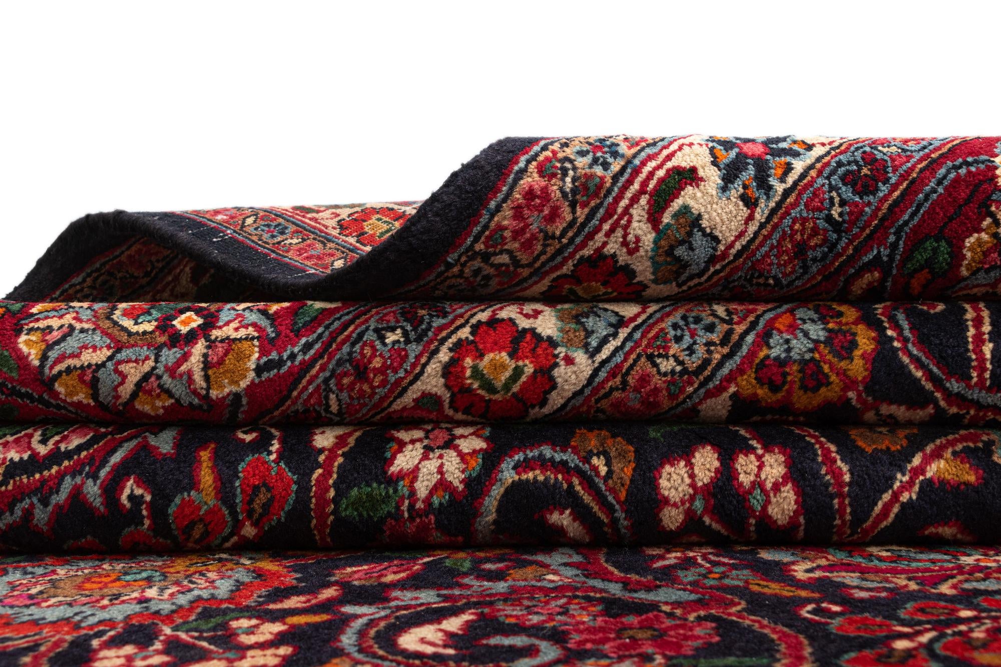 9' 11 x 12' 7 Mashad Wool Rug