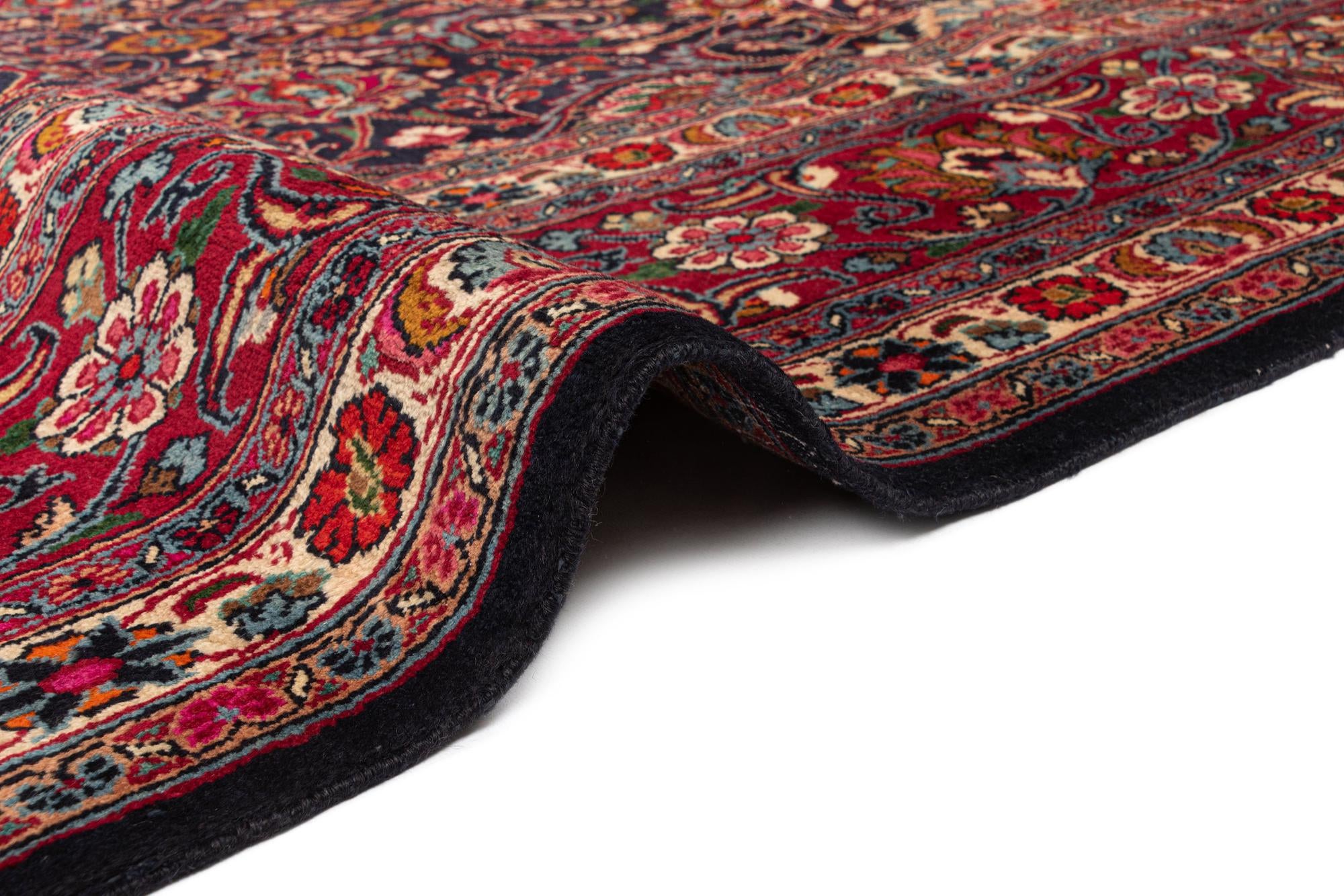 9' 11 x 12' 7 Mashad Wool Rug