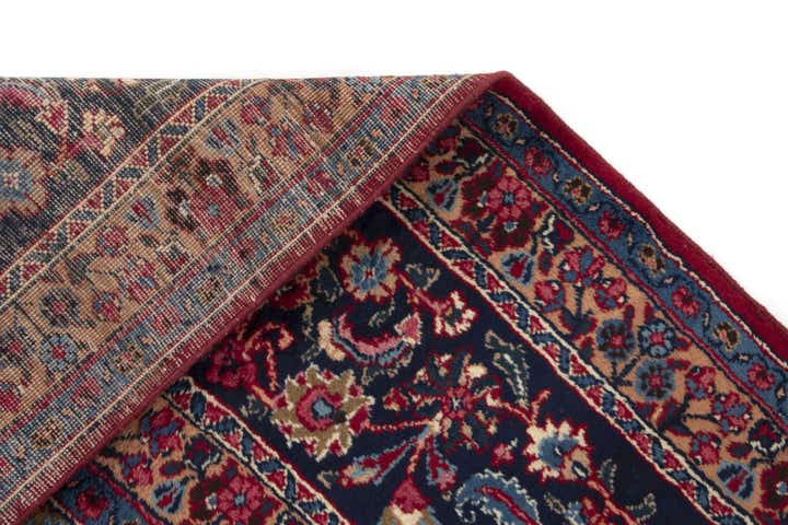9' 11 x 12' 10 Hand Knotted Mashad Persian Wool Rug