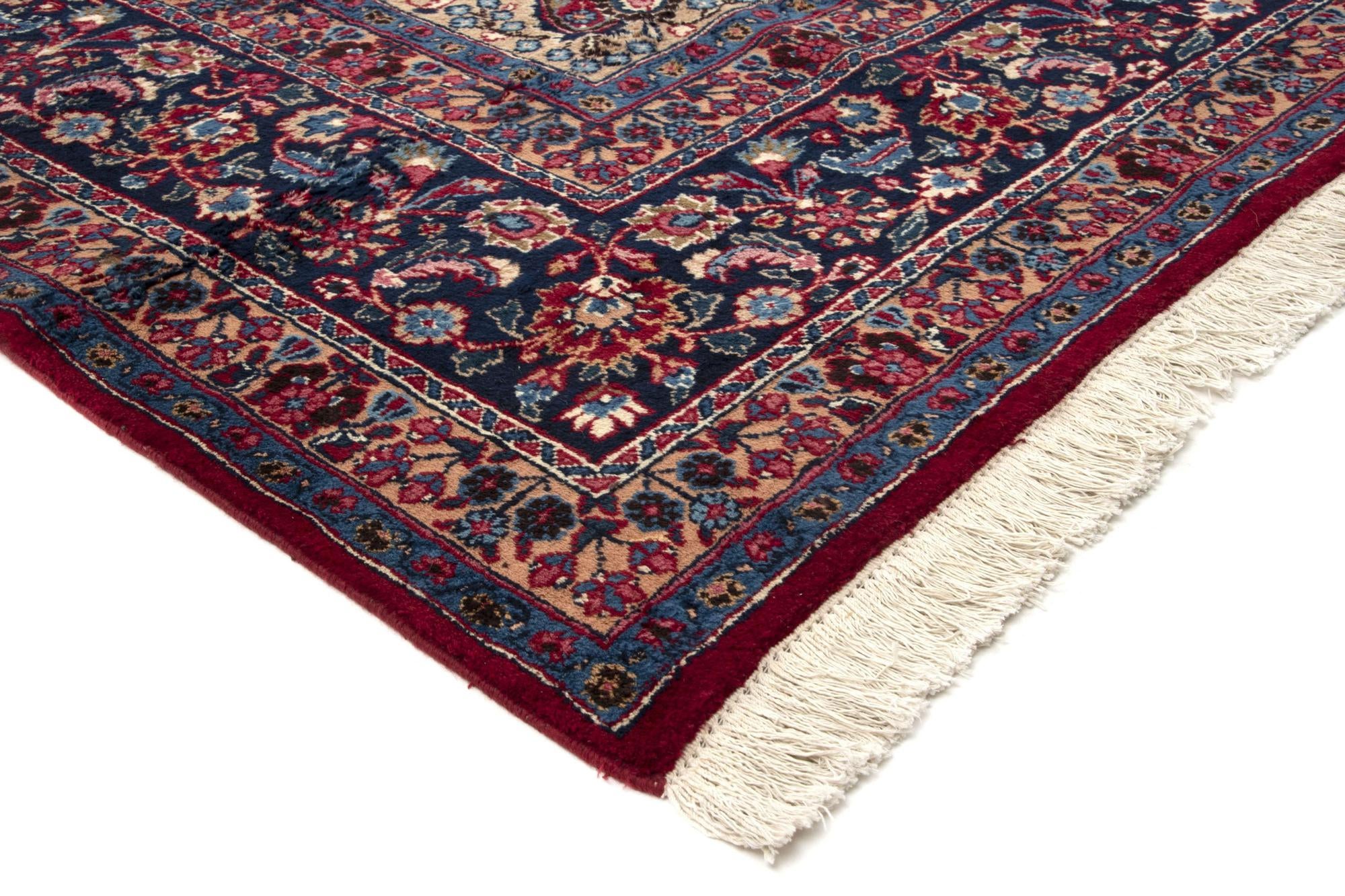 9' 11 x 12' 10 Hand Knotted Mashad Persian Wool Rug