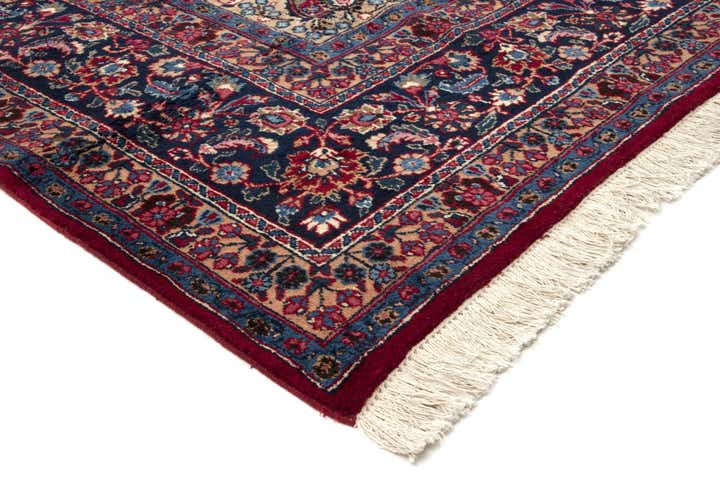 9' 11 x 12' 10 Hand Knotted Mashad Persian Wool Rug