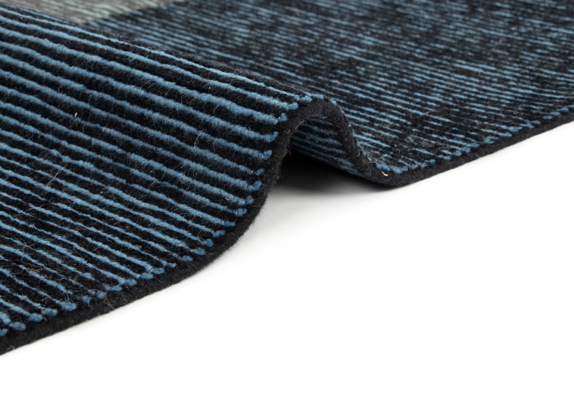 6' 1 x 8' 3 Hand Knotted Modern Farona Wool Rug