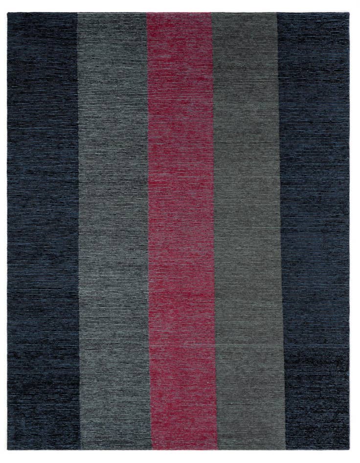 Detail image of 6' 1 x 8' 3 Hand Knotted Modern Farona Wool Rug
