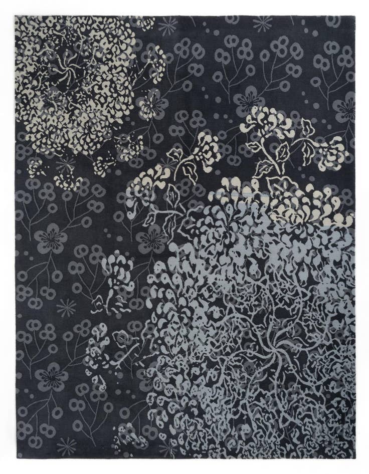 Detail image of 7' 5 x 10' Hand Knotted Modern Himalaya Wool Rug