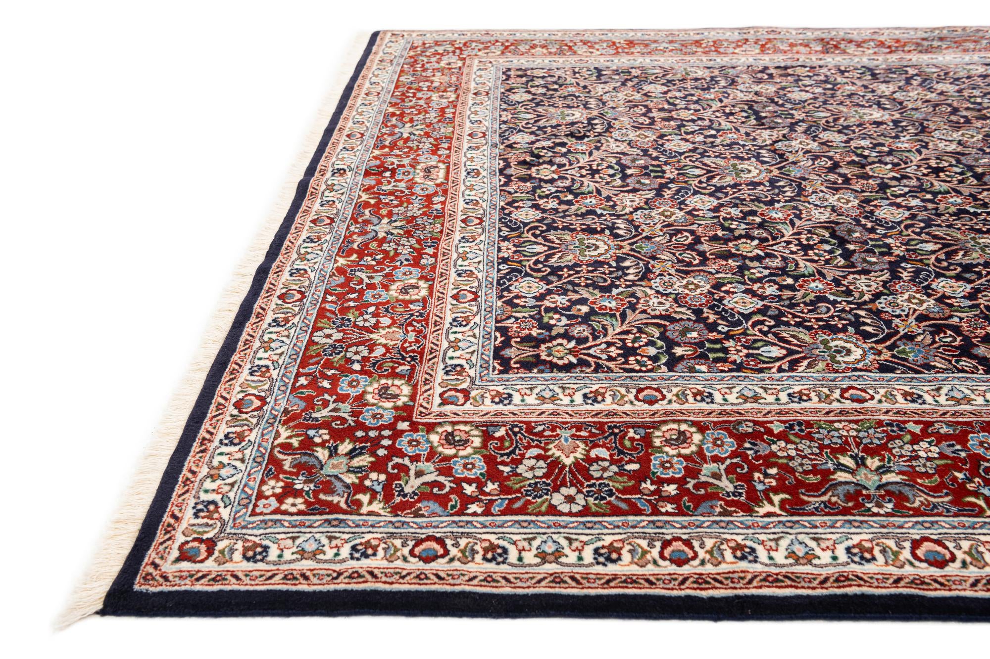 6' 6 x 9' 7 Hand Knotted Mood Wool Rug