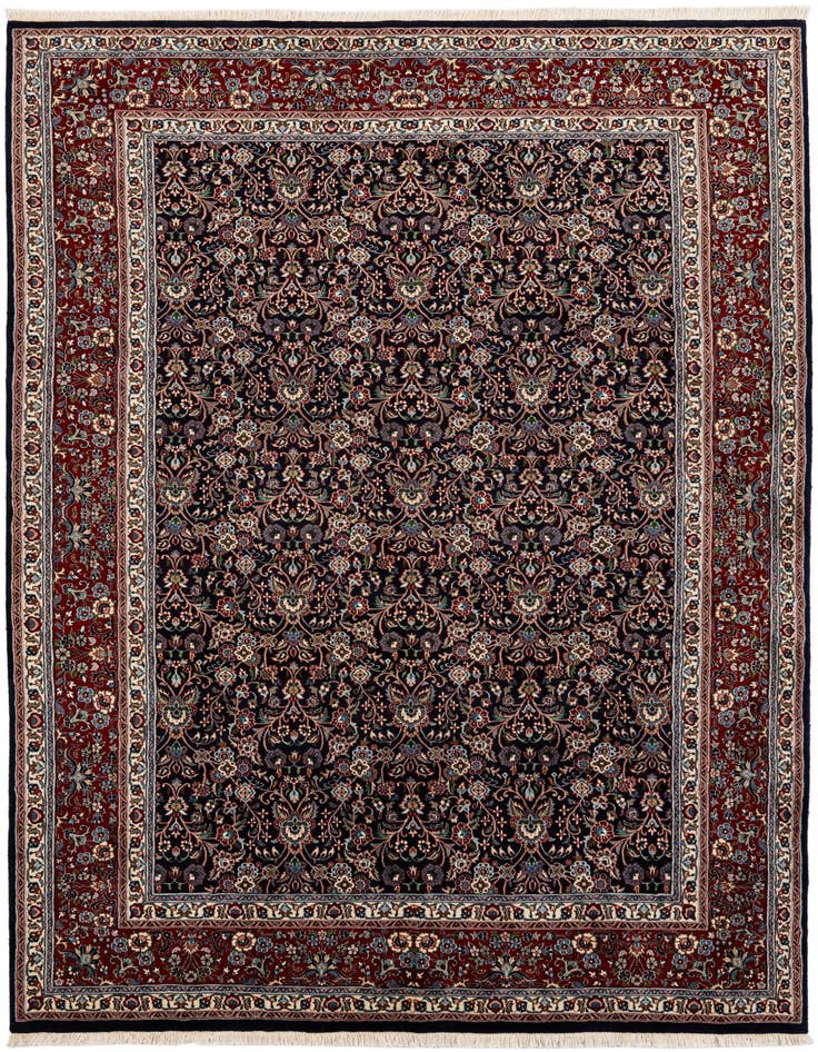Detail image of 6' 6 x 9' 7 Hand Knotted Mood Wool Rug