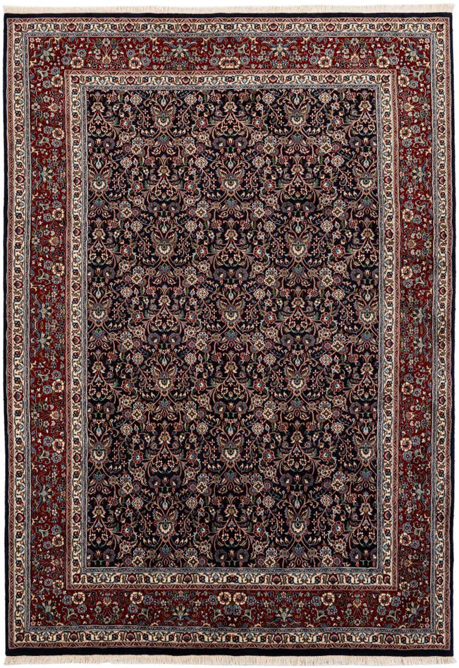 Detail image of 6' 6 x 9' 7 Hand Knotted Mood Wool Rug