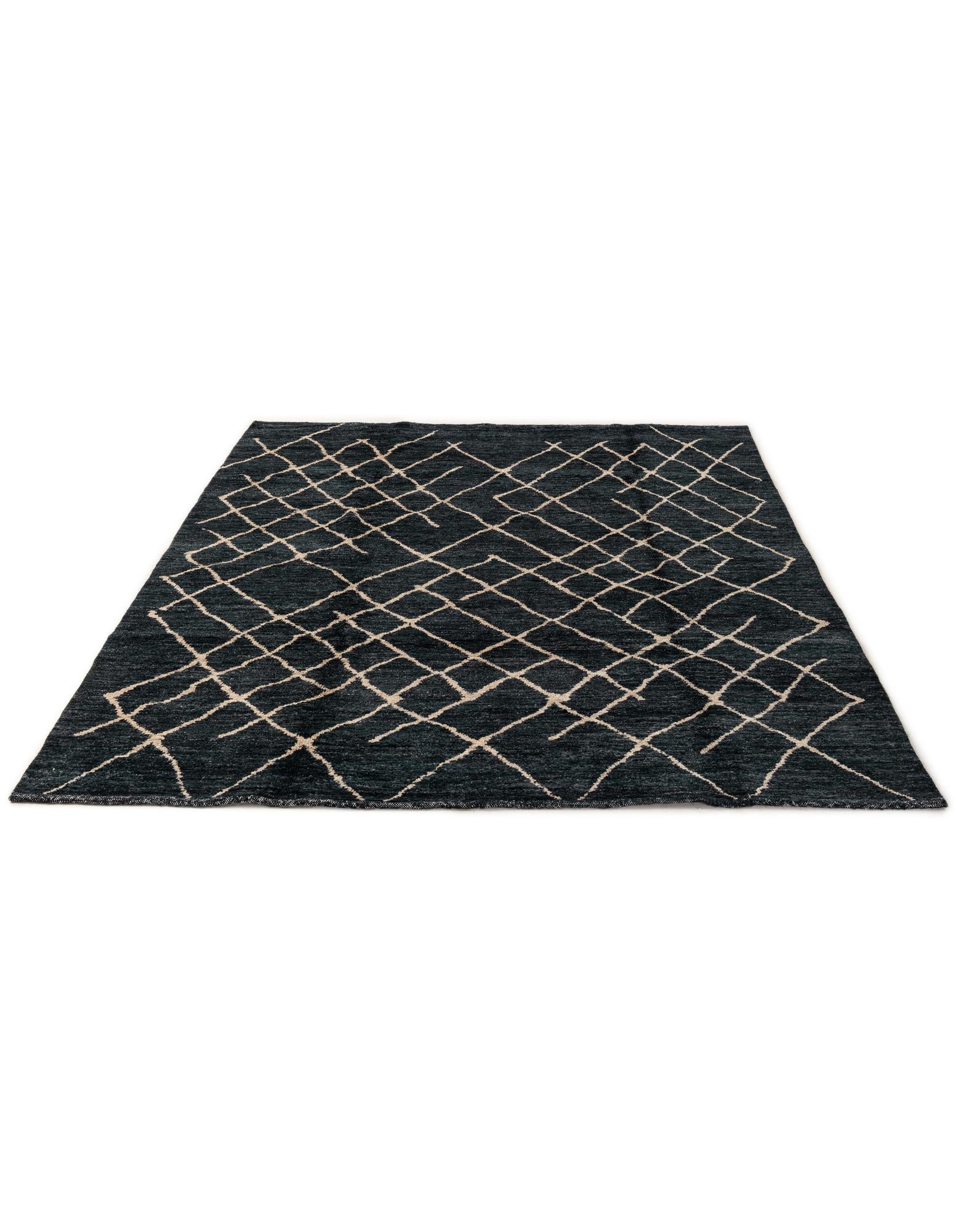 5' 11 x 8' 1 Hand Knotted Moroccan Wool Rug