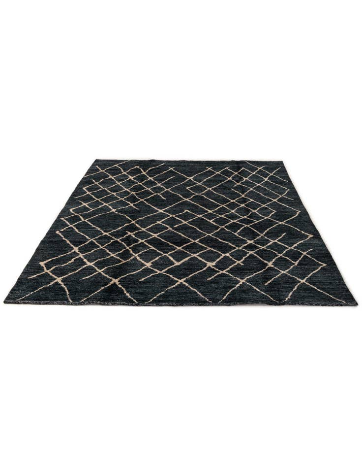 Detail image of 5' 11 x 8' 1 Hand Knotted Moroccan Wool Rug