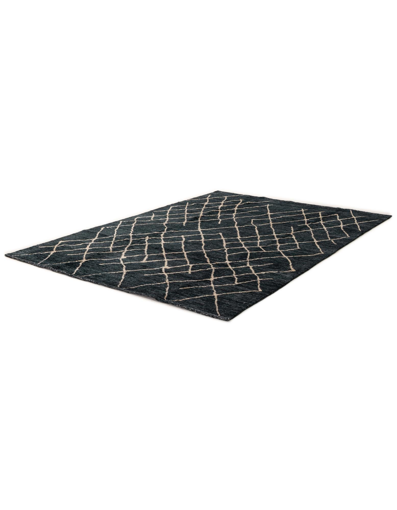 5' 11 x 8' 1 Hand Knotted Moroccan Wool Rug