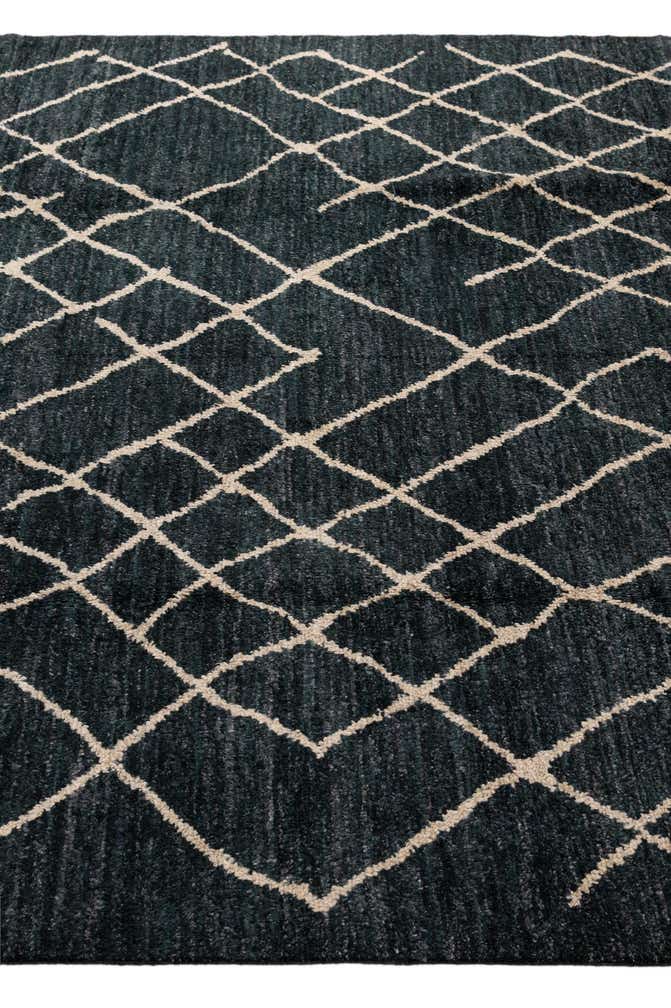 5' 11 x 8' 1 Hand Knotted Moroccan Wool Rug
