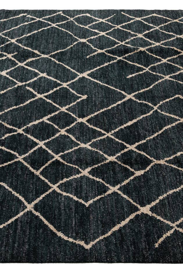 Detail image of 5' 11 x 8' 1 Hand Knotted Moroccan Wool Rug