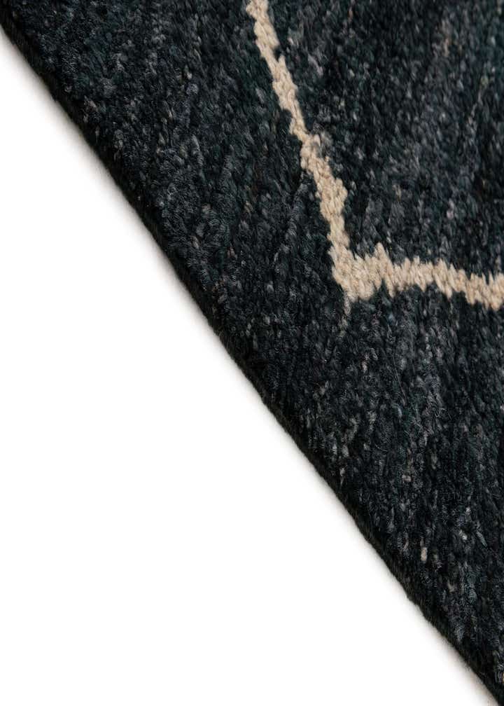 5' 11 x 8' 1 Hand Knotted Moroccan Wool Rug