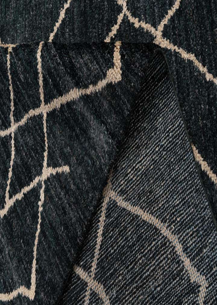 5' 11 x 8' 1 Hand Knotted Moroccan Wool Rug