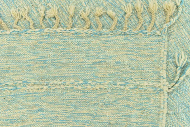 4' 9 x 8' 1 Hand Knotted Moroccan Wool Rug