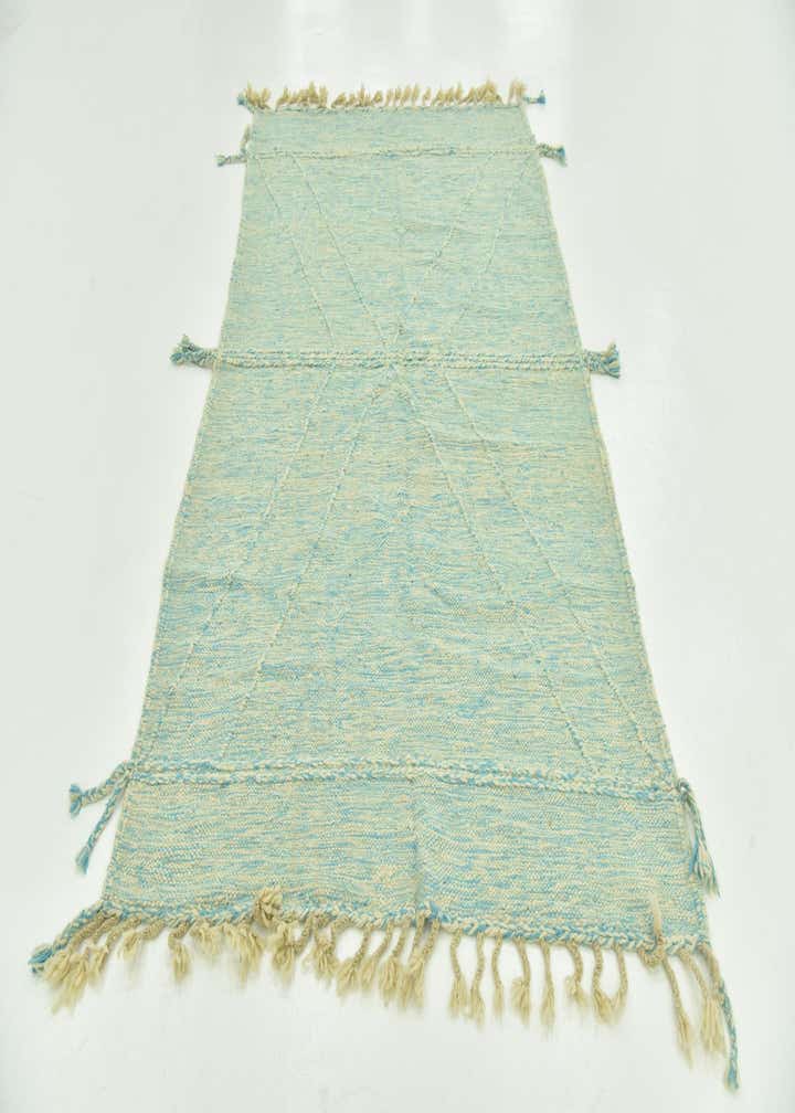 4' 9 x 8' 1 Hand Knotted Moroccan Wool Rug