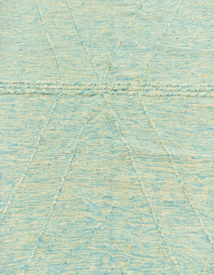 Detail image of 4' 9 x 8' 1  Hand Knotted Moroccan Wool Rug