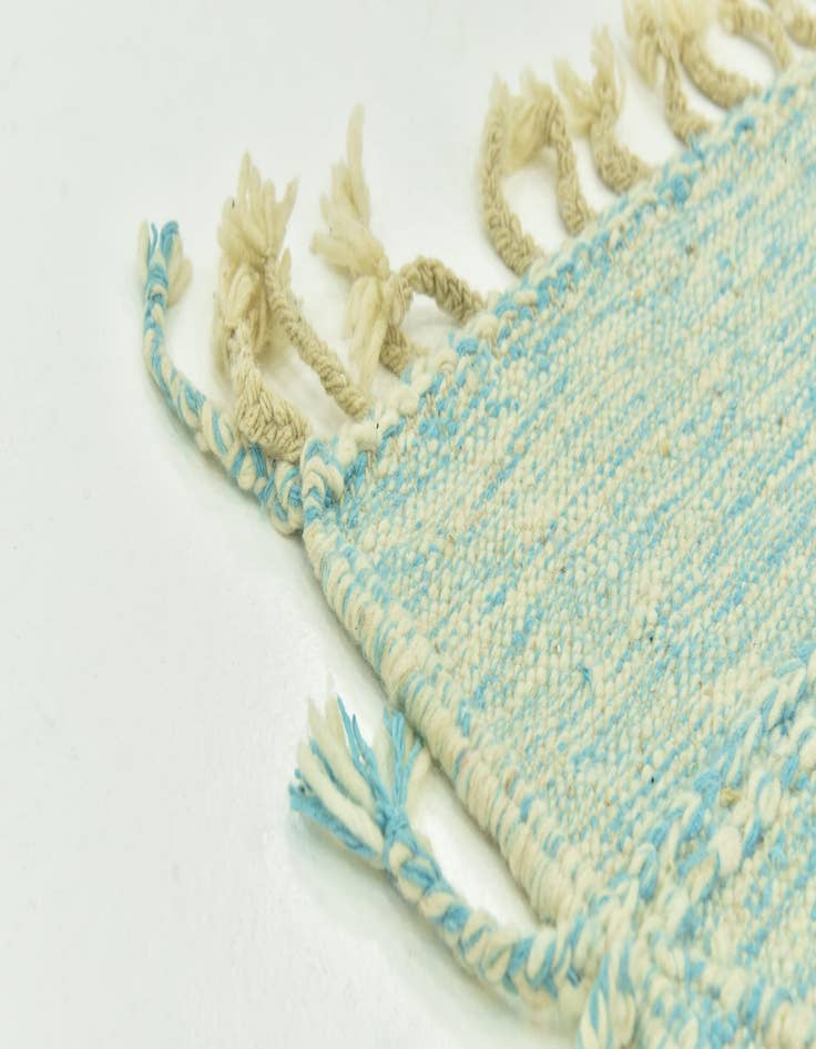 Detail image of 4' 9 x 8' 1  Hand Knotted Moroccan Wool Rug