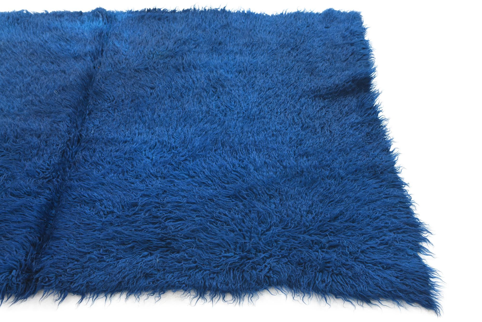 3' 6 x 5' 4 Hand Knotted Moroccan Wool Rug