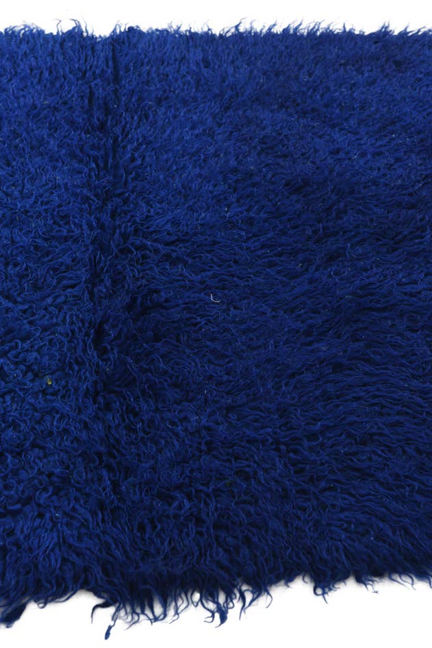 Detail image of 3' x 4' Hand Knotted Moroccan Wool Rug