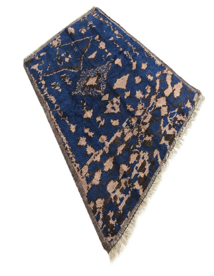 Detail image of 5' 3 x 7' 6  Hand Knotted Moroccan Wool Rug