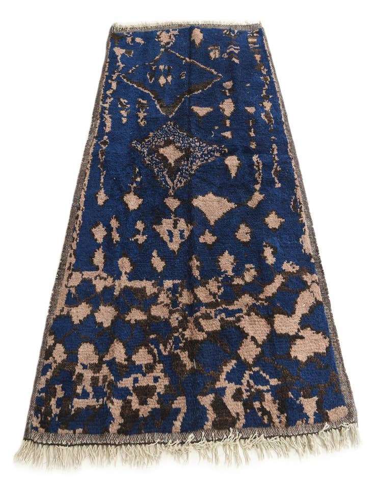 Detail image of 5' 3 x 7' 6  Hand Knotted Moroccan Wool Rug