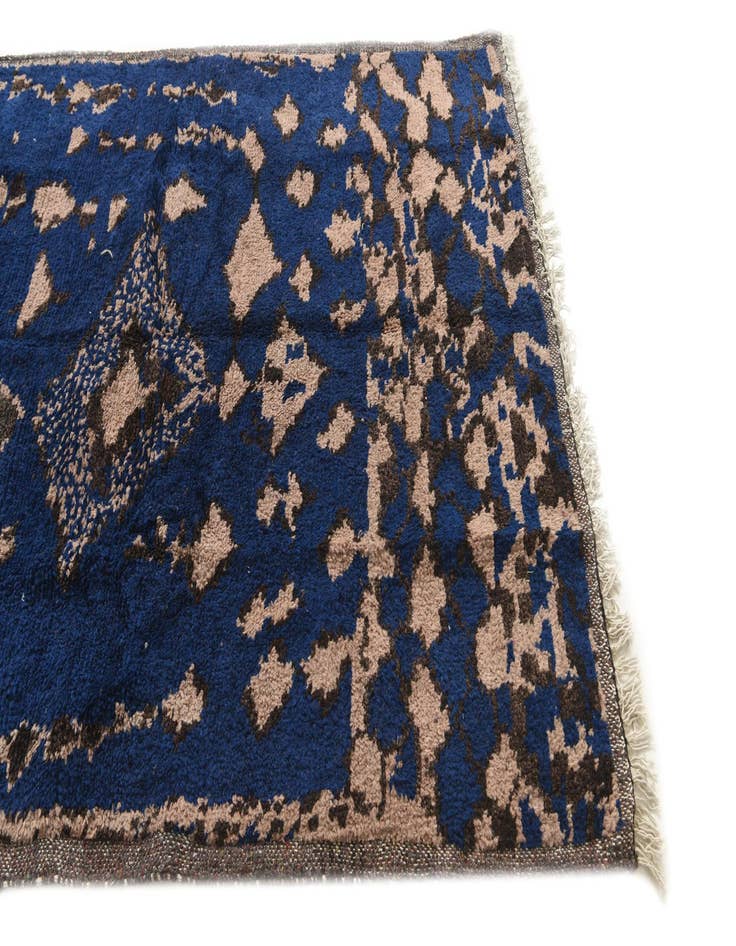 Detail image of 5' 3 x 7' 6  Hand Knotted Moroccan Wool Rug