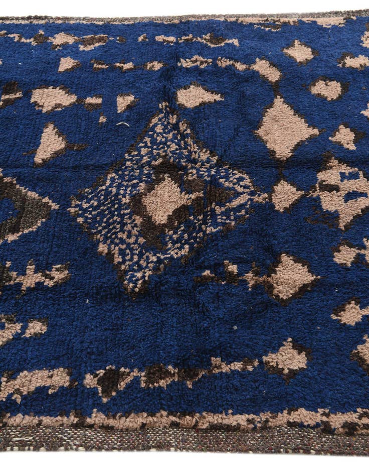 Detail image of 5' 3 x 7' 6  Hand Knotted Moroccan Wool Rug
