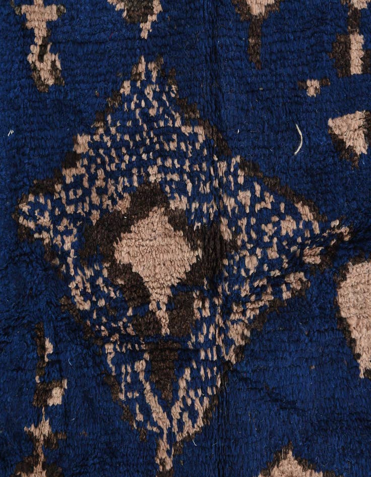 Detail image of 5' 3 x 7' 6  Hand Knotted Moroccan Wool Rug