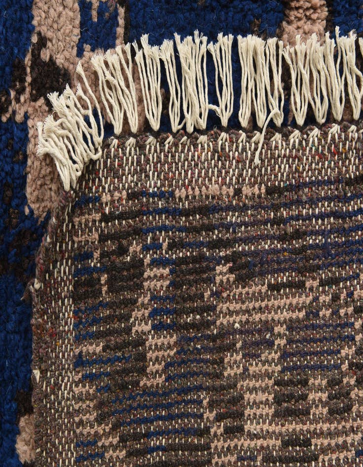 Detail image of 5' 3 x 7' 6  Hand Knotted Moroccan Wool Rug