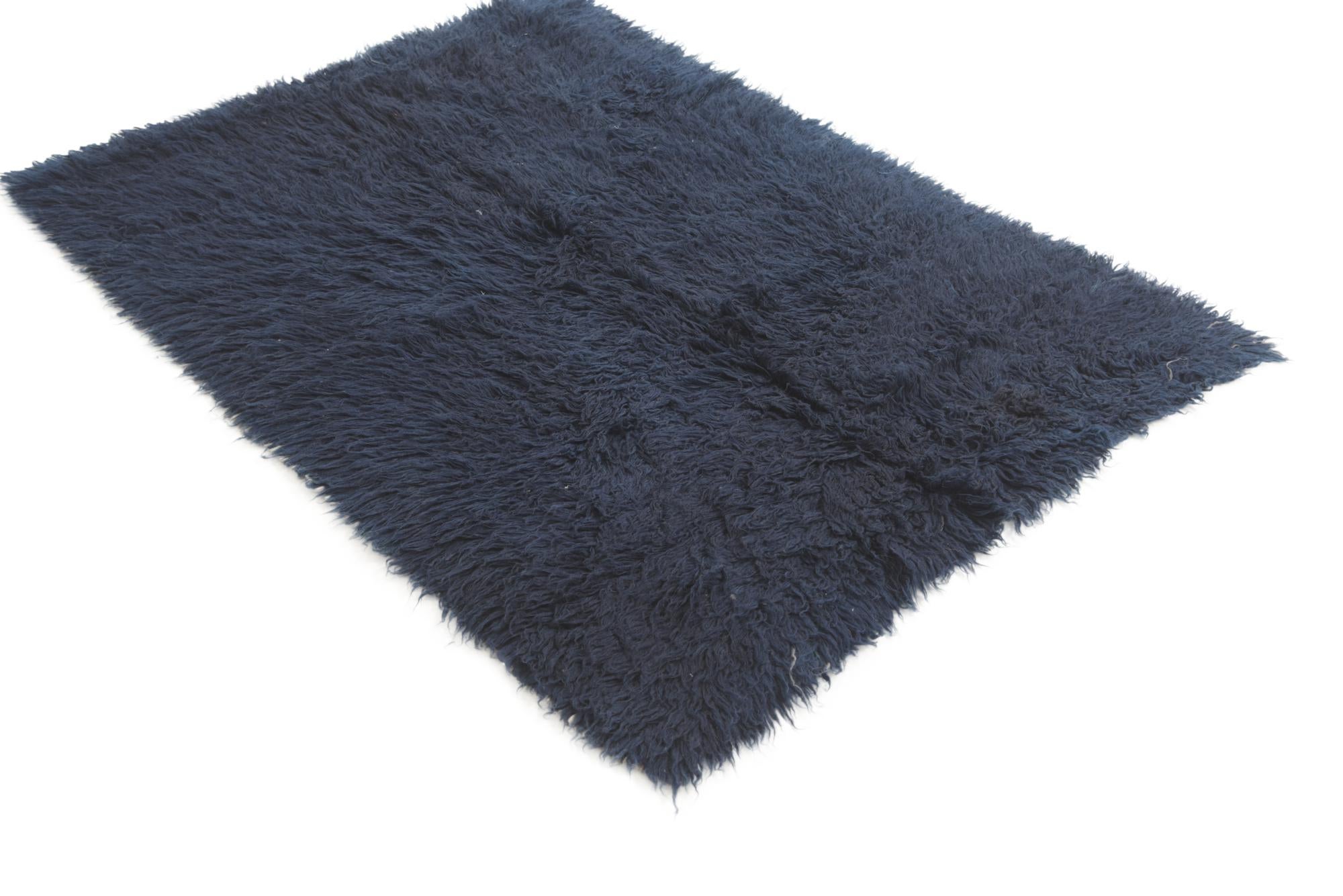 4' 2 x 5' 9 Hand Knotted Moroccan Wool Rug