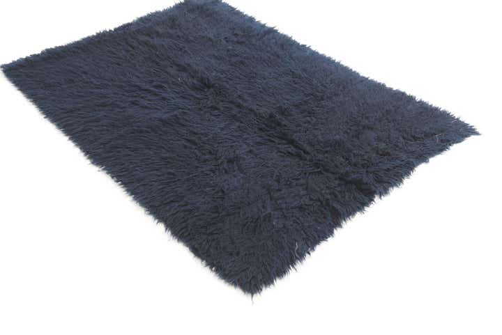 4' 2 x 5' 9 Hand Knotted Moroccan Wool Rug