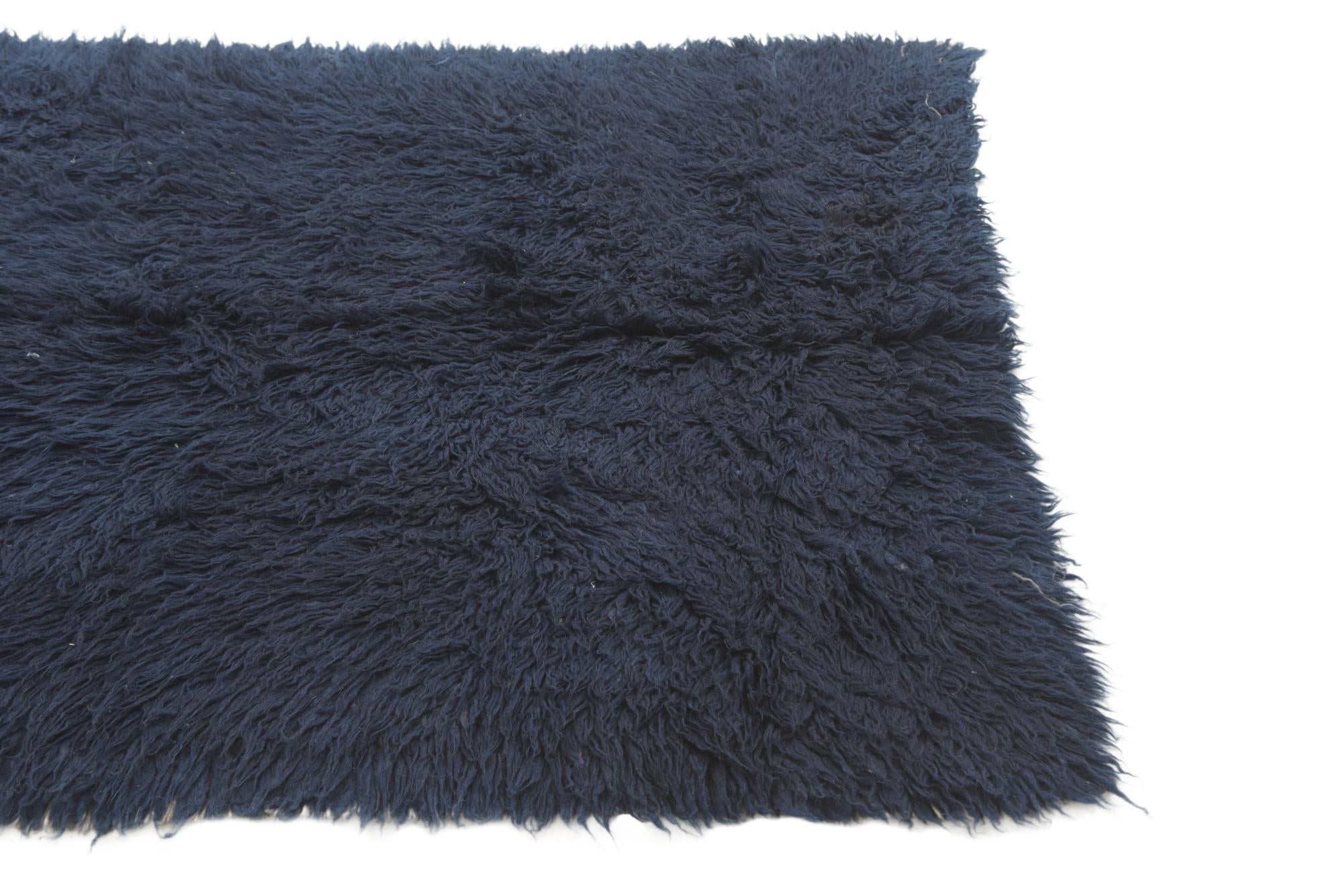 4' 2 x 5' 9 Hand Knotted Moroccan Wool Rug