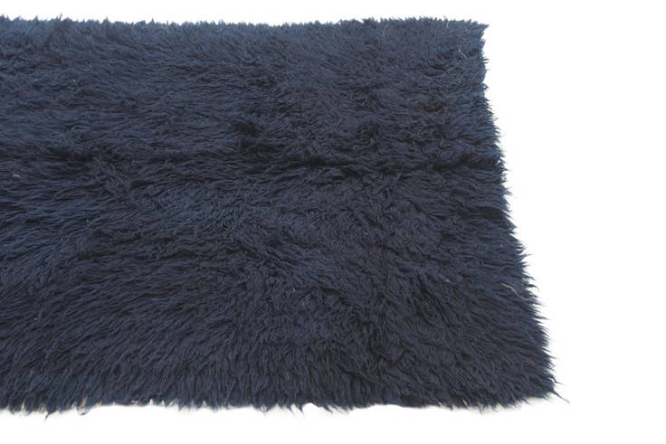 Detail image of 4' 2 x 5' 9 Hand Knotted Moroccan Wool Rug
