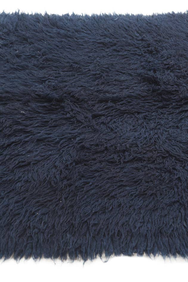 Detail image of 4' 2 x 5' 9 Hand Knotted Moroccan Wool Rug