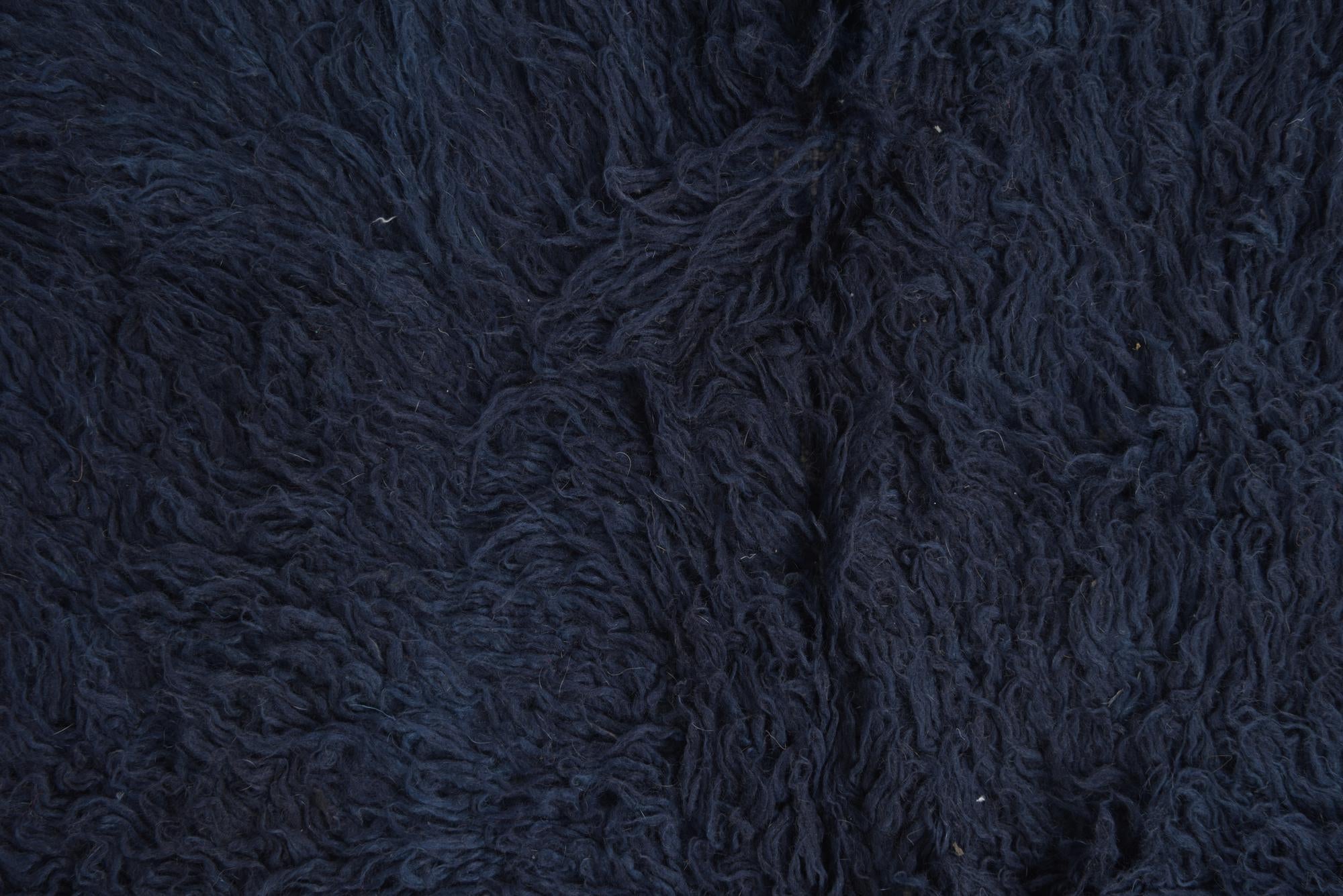 4' 2 x 5' 9 Hand Knotted Moroccan Wool Rug