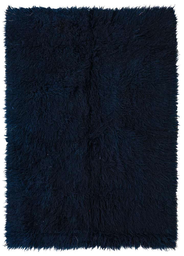 4' 2 x 5' 9 Hand Knotted Moroccan Wool Rug