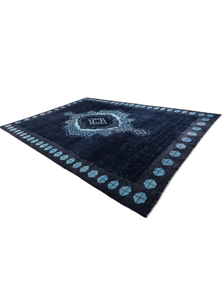 Detail image of 10' 6 x 14' 8  Hand Knotted Moroccan Wool Rug