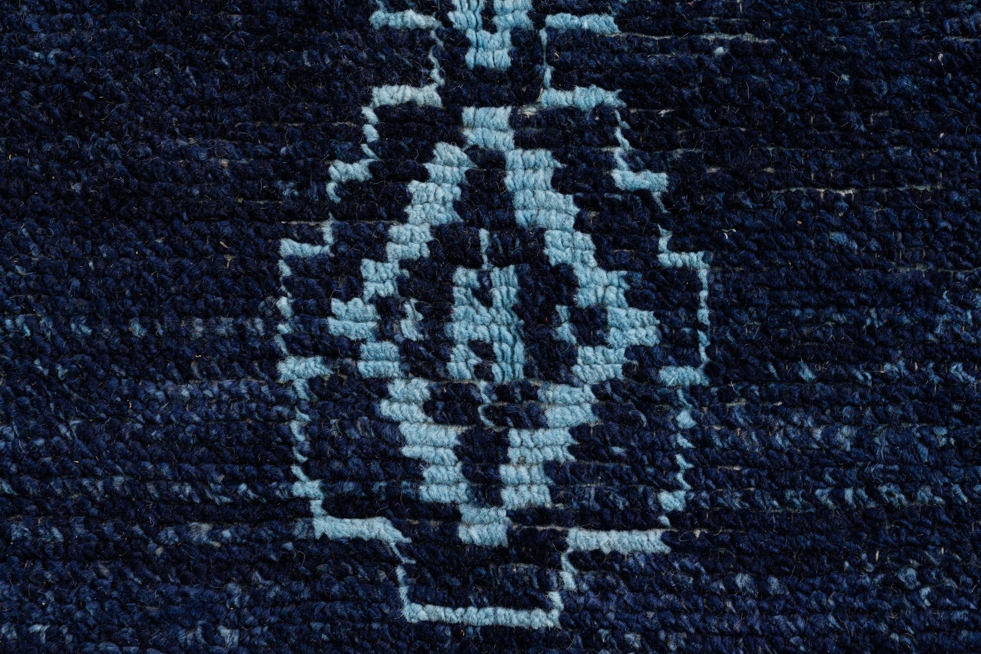 10' 6 x 14' 8 Hand Knotted Moroccan Wool Rug