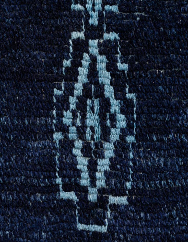 Detail image of 10' 6 x 14' 8  Hand Knotted Moroccan Wool Rug