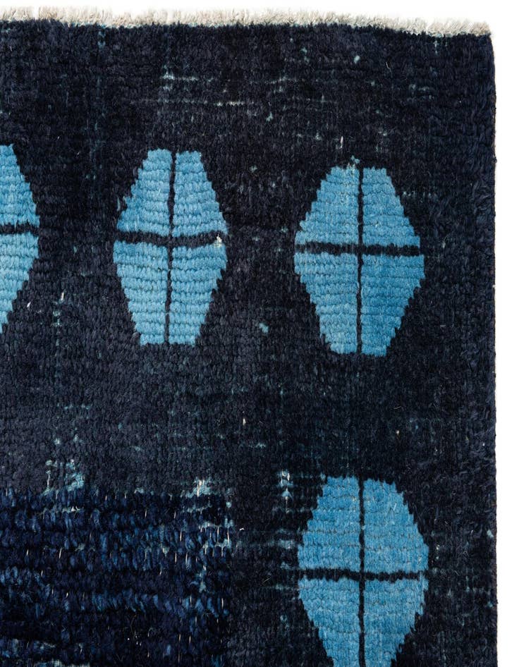 Detail image of 10' 6 x 14' 8  Hand Knotted Moroccan Wool Rug