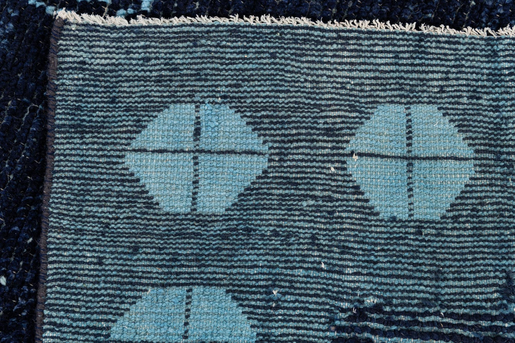 10' 6 x 14' 8 Hand Knotted Moroccan Wool Rug