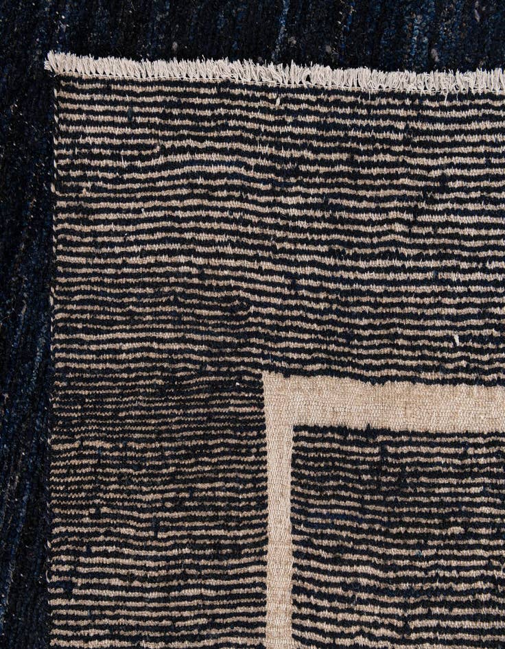 Detail image of 9' 4 x 11' 7  Hand Knotted Moroccan Wool Rug