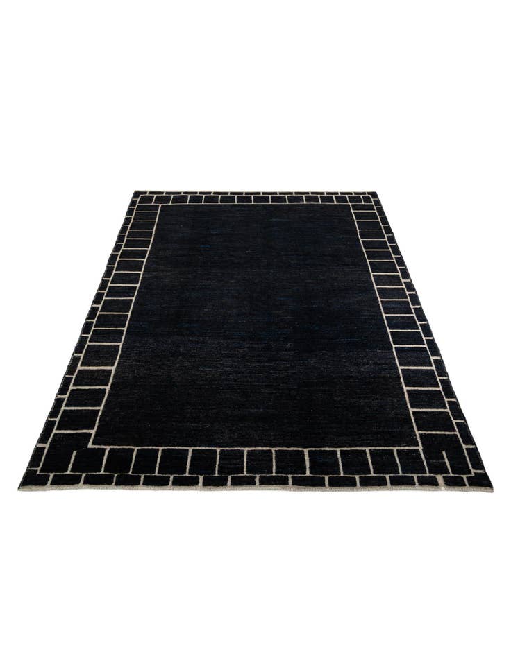 Detail image of 12' 6 x 14' 9  Hand Knotted Moroccan Wool Rug