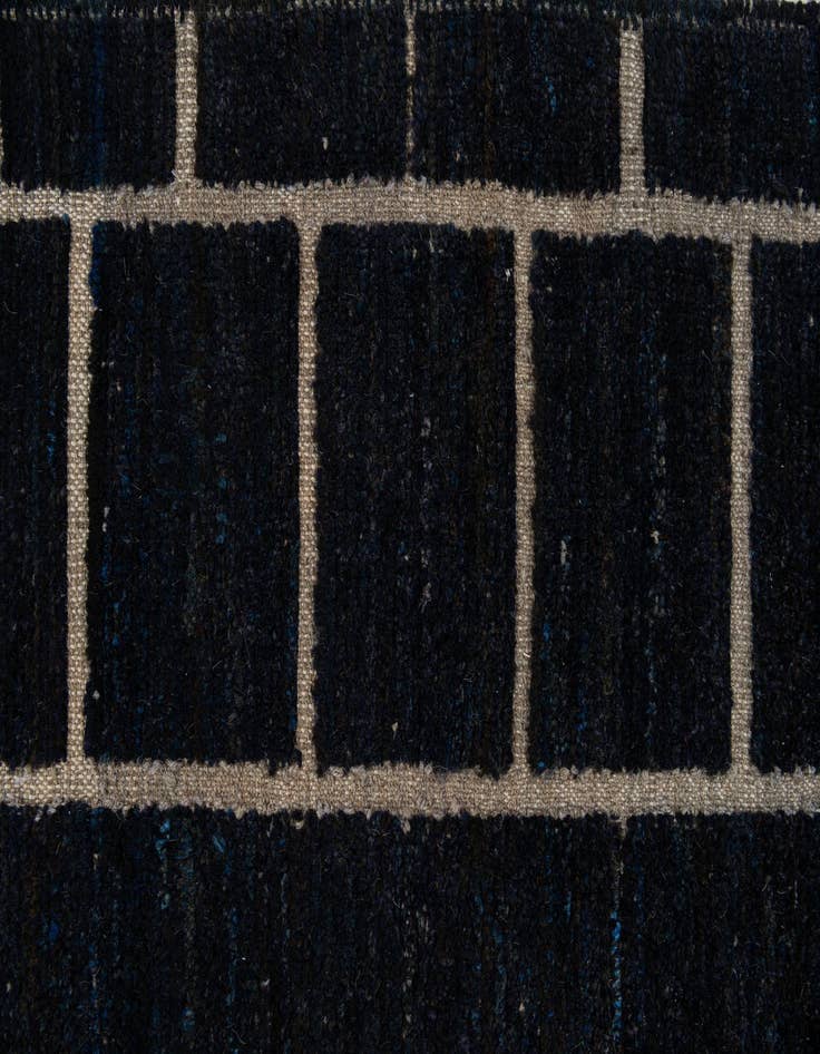 Detail image of 12' 6 x 14' 9  Hand Knotted Moroccan Wool Rug
