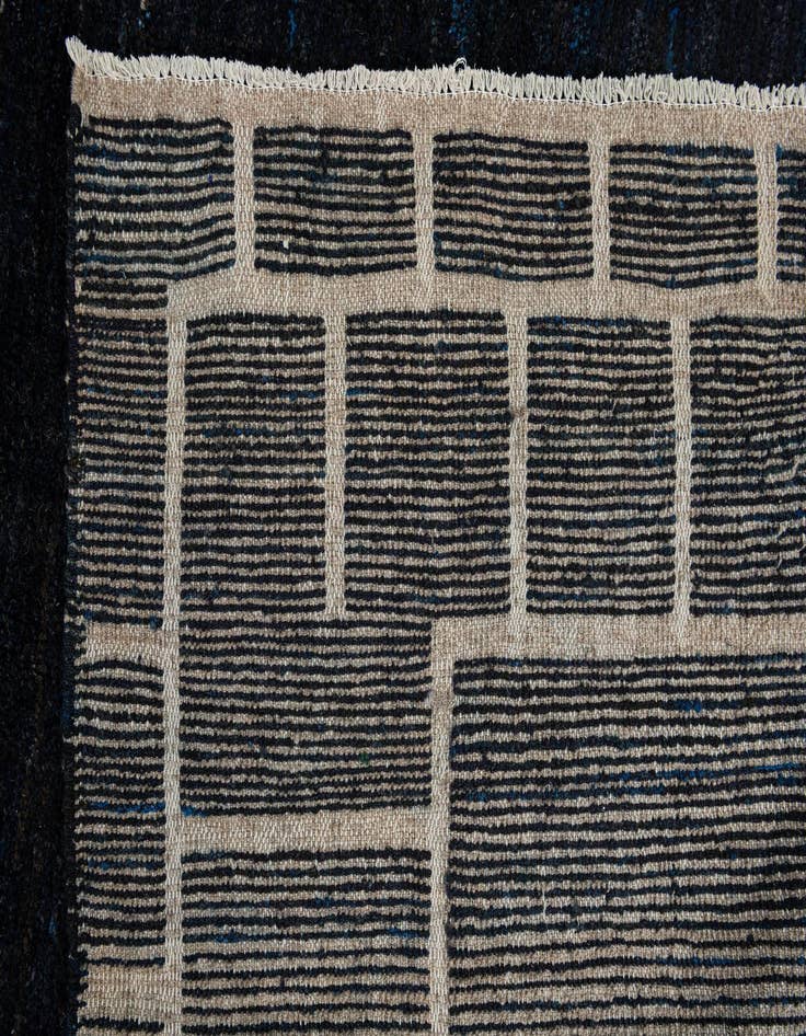 Detail image of 12' 6 x 14' 9  Hand Knotted Moroccan Wool Rug