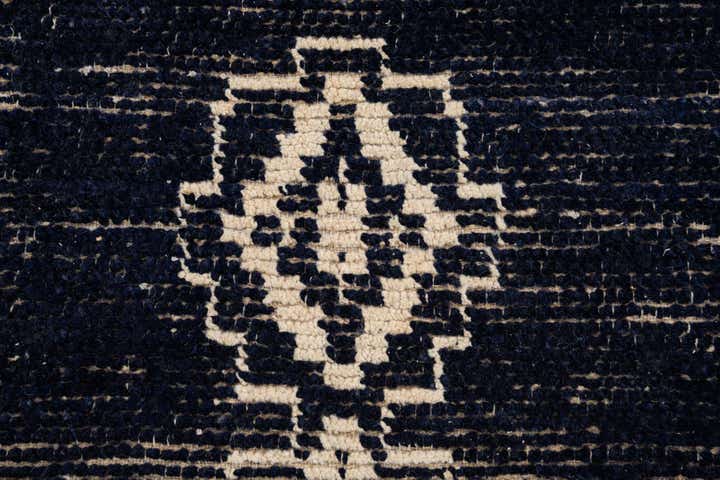 10' 7 x 14' 5 Hand Knotted Moroccan Wool Rug